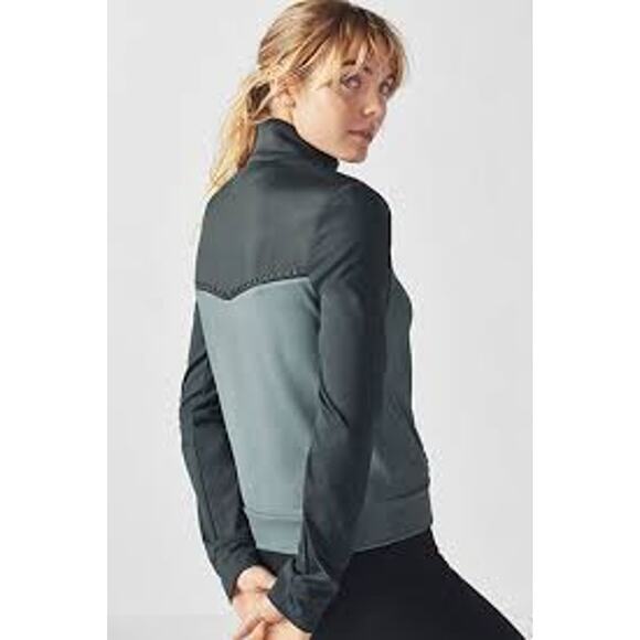 Fabletics Cleo Jacket Evergreen Multi Size XL - Picture 5 of 11